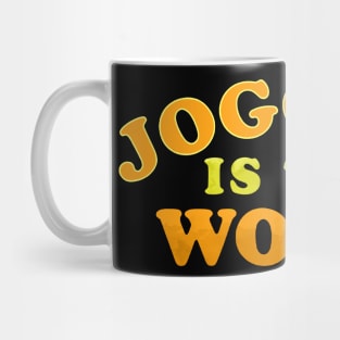 jogging is the worst Mug